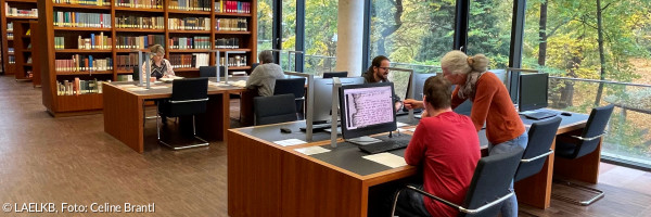 Lesesaal des LAELKB
