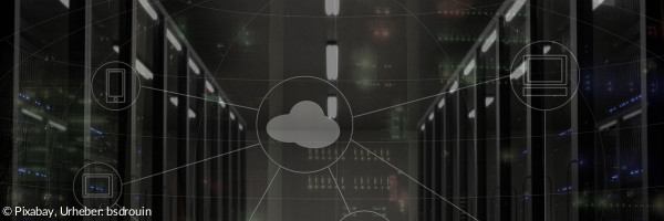 Beispielhafte Darstellung eines Serverraums