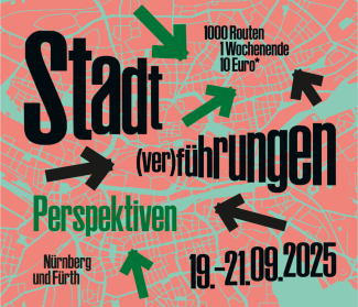 Angepasstes Titelblatt des Programmhefts der Stadtverführungen