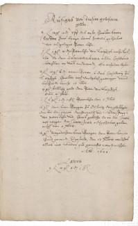 Zahlung des Botenlohns zur Überbringung der Zitationen (Anordnungen des sächsischen Landesherren), Dezember 1600