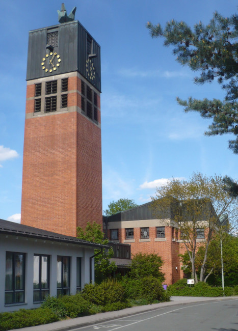 Erlöserkirche im Stadtteil Altstadt in Bayreuth