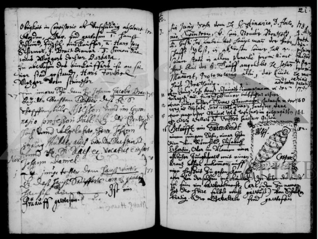 Digitalisat des Taufregisters Coburg-St. Moriz (1622)